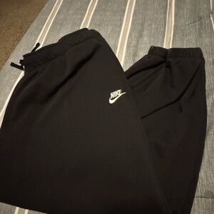 Nike Women Plus Size Black Jogger SweatPants